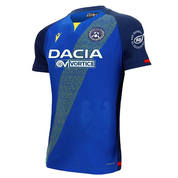 Tailandia Camiseta Udinese Segunda Equipación 2020-2021 Azul